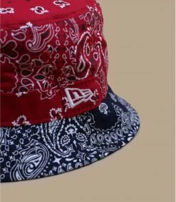 NEW ERA Bucket Paisley Scarlet 7 NEW ERA Bucket Paisley Scarlet -Monde Chapeau bucket paisley scarlet 2