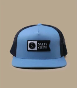 Salty Crew Casquette Alpha Twill Trucker Marine Blue -Monde Chapeau casquette alpha twill trucker marine blue 1