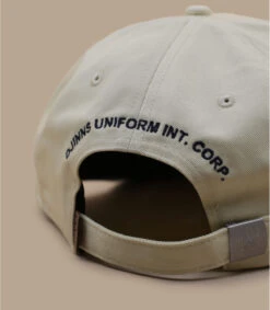 Casquette Anniversary Simple Cream -Monde Chapeau casquette anniversary simple cream 3