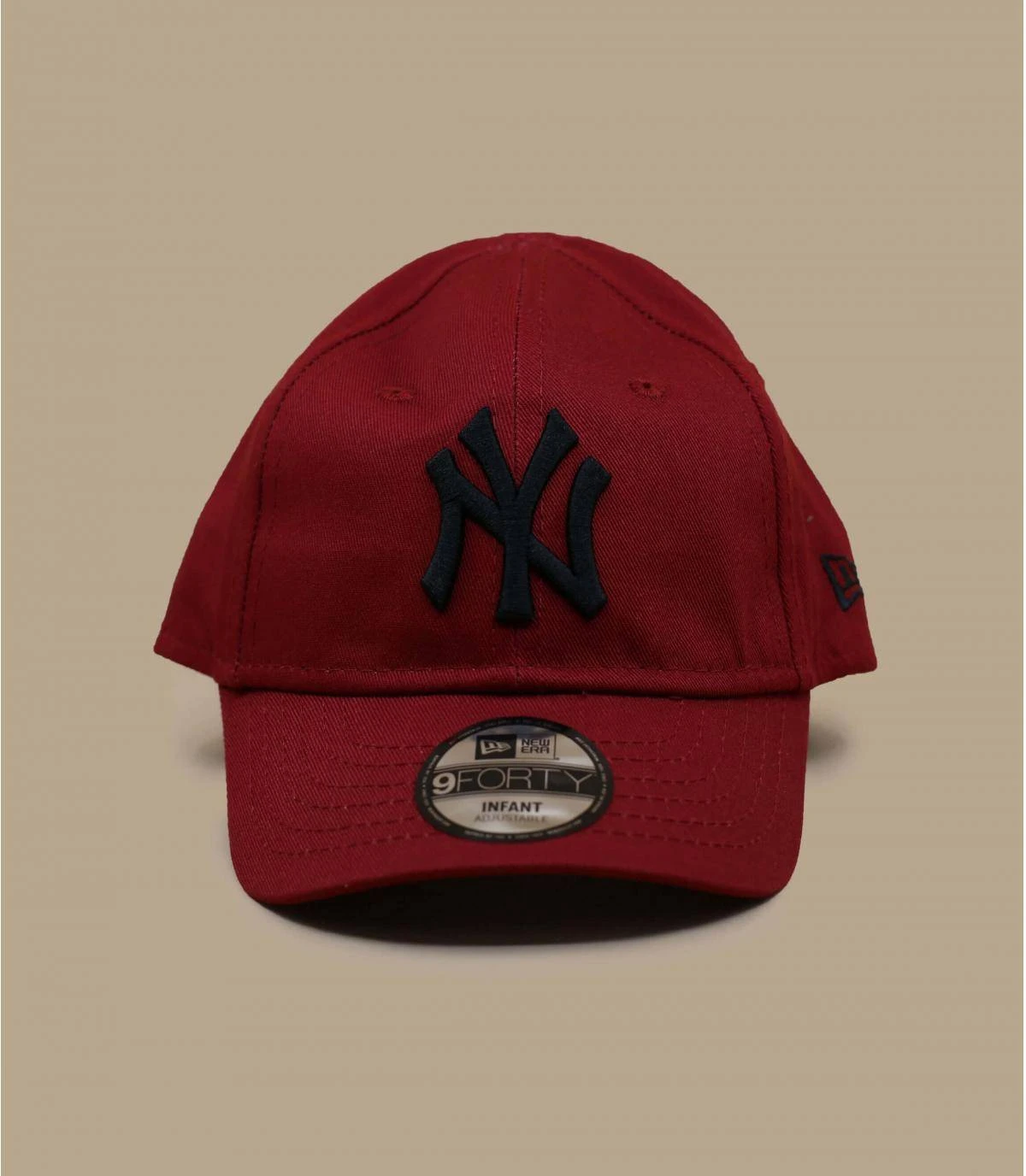 NEW ERA Casquette Baby League Ess NY Hot Red Black 3 NEW ERA Casquette Baby League Ess NY Hot Red Black