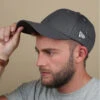 NEW ERA Casquette Basic Graphite White -Monde Chapeau casquette basic graphite whiteCasquette20grise 9Forty20New20Era20Casquette20Basic20graphite20white