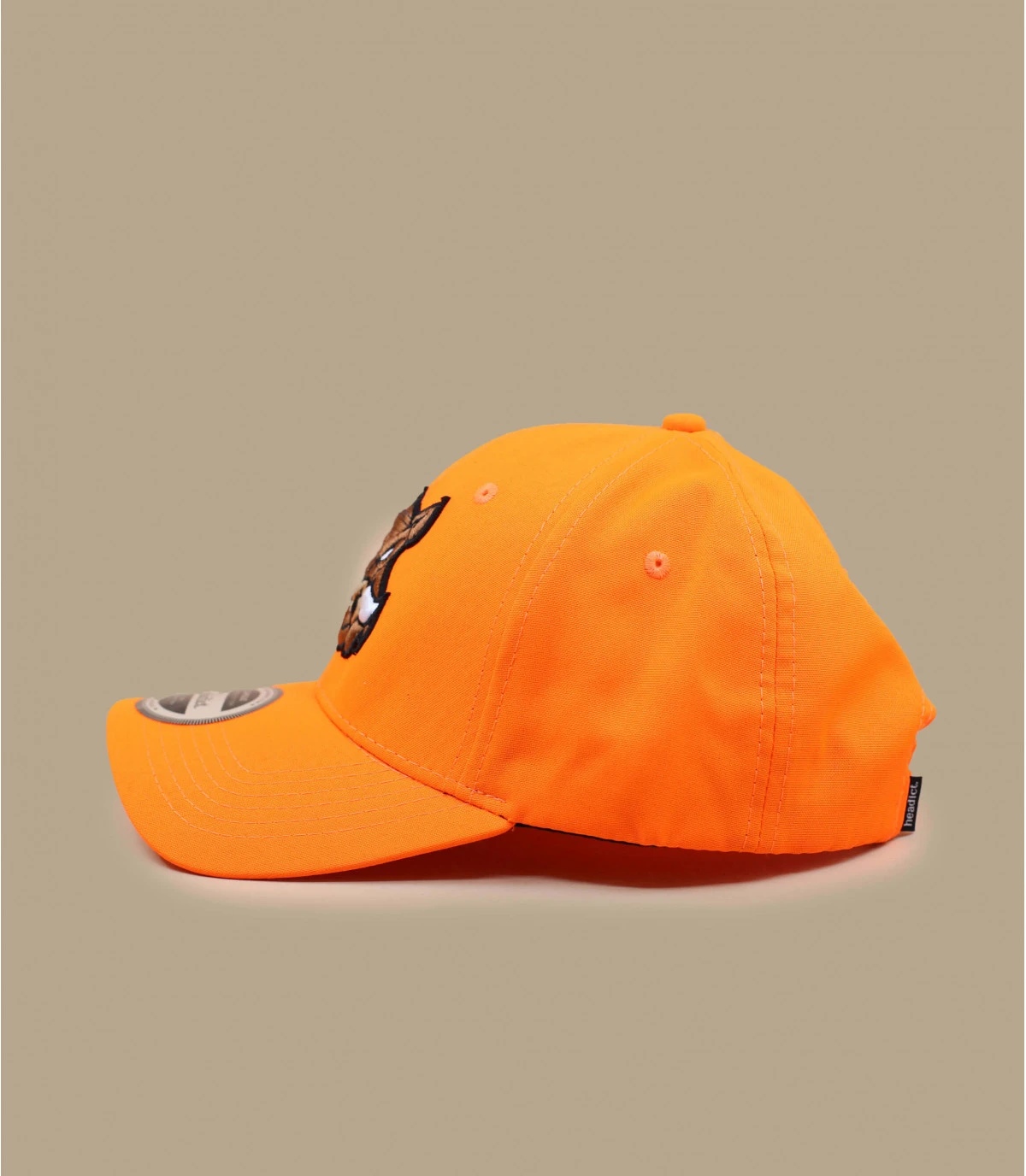 Casquette Sanglier Orange 4 Casquette Sanglier Orange – Image 2