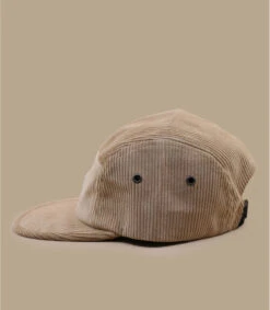 Casquette Cord 5 Panel Tan -Monde Chapeau casquette cord 5 panel tan 3