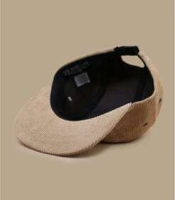 Casquette Cord 5 Panel Tan -Monde Chapeau casquette cord 5 panel tan 5