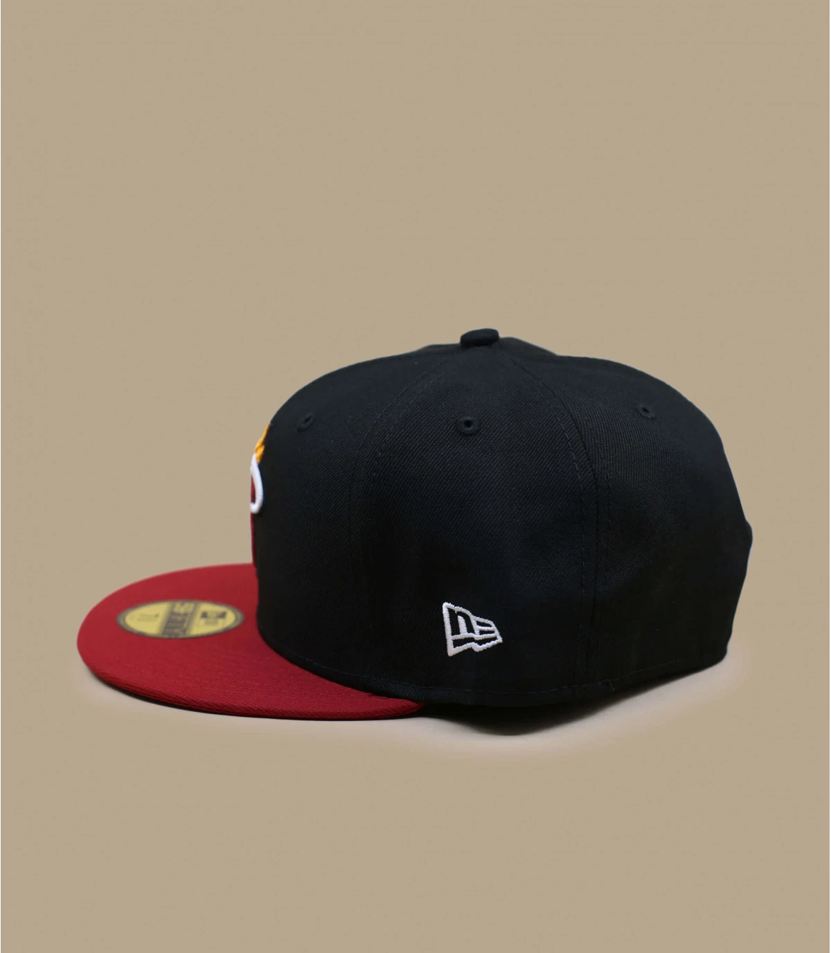 NEW ERA Casquette Miami 59fifty Heat Noire 4 NEW ERA Casquette Miami 59fifty Heat Noire – Image 2