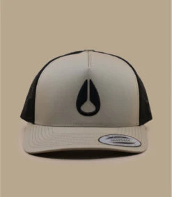 NIXON Casquette Iconed Trucker Khaki Black -Monde Chapeau casquette iconed trucker khaki black 1