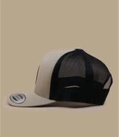 NIXON Casquette Iconed Trucker Khaki Black -Monde Chapeau casquette iconed trucker khaki black 3