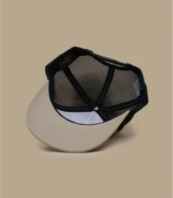 NIXON Casquette Iconed Trucker Khaki Black -Monde Chapeau casquette iconed trucker khaki black 5