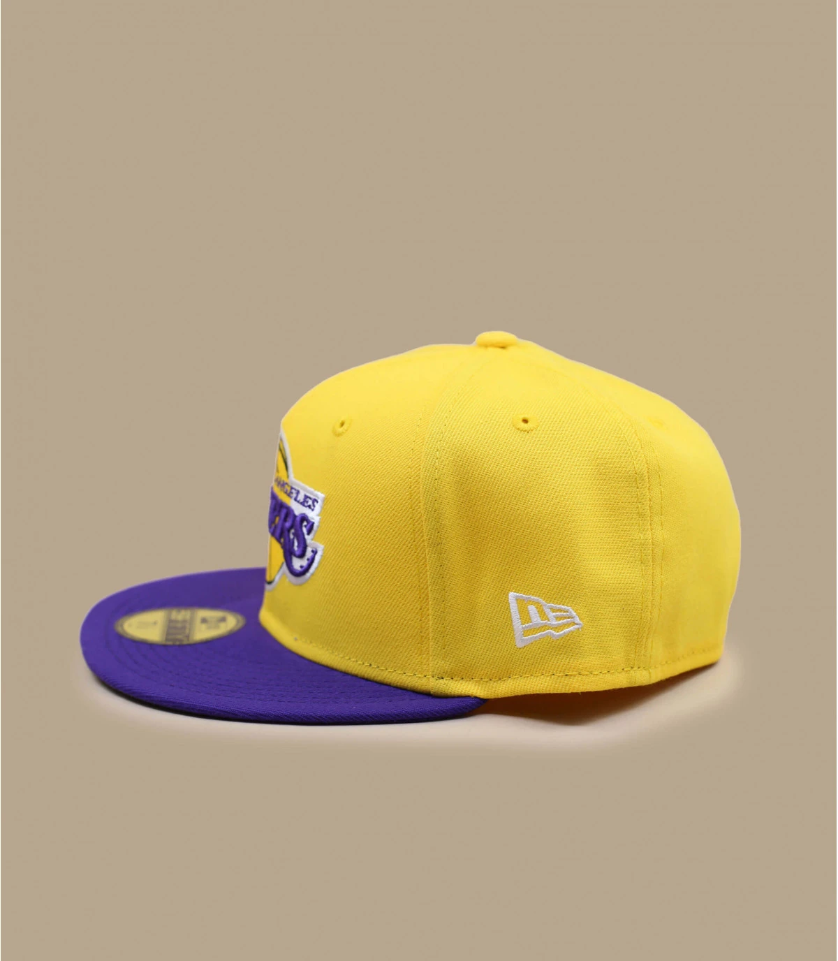NEW ERA Casquette Lakers 59fifty Jaune 5 NEW ERA Casquette Lakers 59fifty Jaune – Image 3