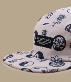 Casquette Louis 5 Panel Pink -Monde Chapeau casquette louis 5 panel pink 2