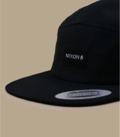 NIXON Casquette Mikey 5 Panel Black -Monde Chapeau casquette mikey 5 panel black 2