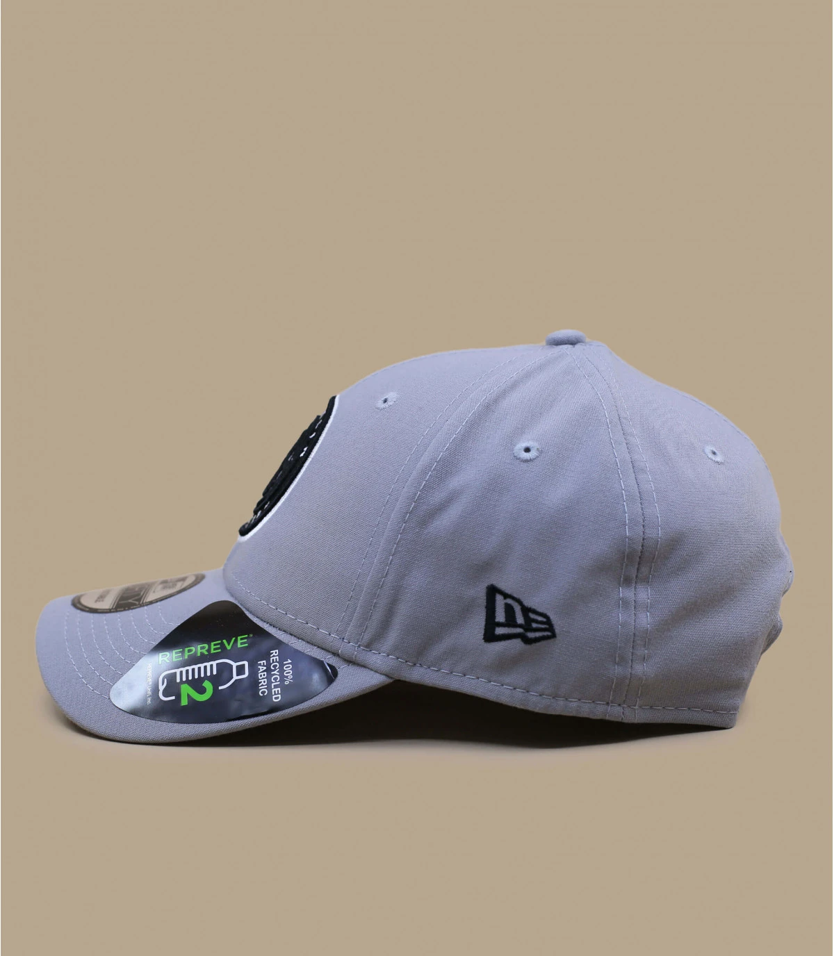 NEW ERA Casquette Monochrome 940 Nets Gray 5 NEW ERA Casquette Monochrome 940 Nets Gray – Image 3