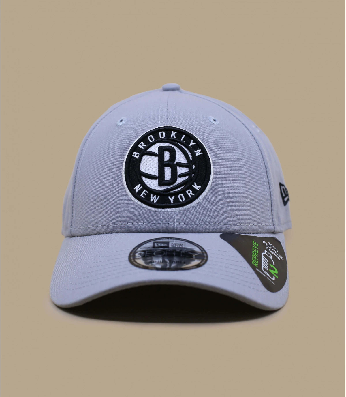 NEW ERA Casquette Monochrome 940 Nets Gray 3 NEW ERA Casquette Monochrome 940 Nets Gray