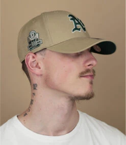 '47 BRAND Casquette MVP Snapback Athletics Khaki