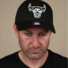 NEW ERA Casquette NBA League Ess 940 Bulls Black White