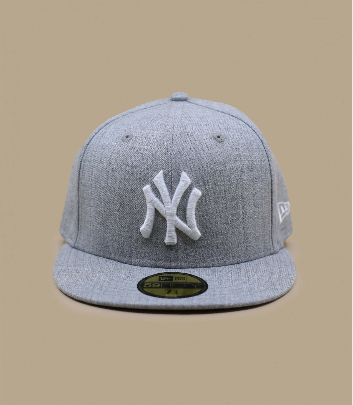 NEW ERA Casquette NY 59fifty Heather Grey 4 NEW ERA Casquette NY 59fifty Heather Grey – Image 2