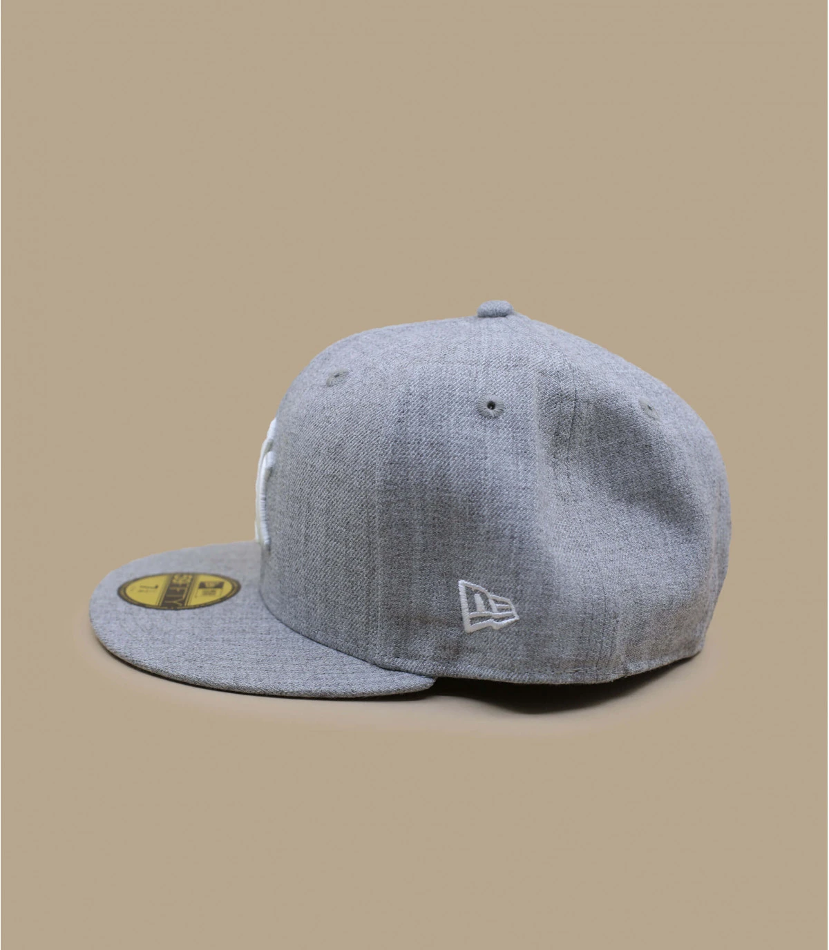NEW ERA Casquette NY 59fifty Heather Grey 5 NEW ERA Casquette NY 59fifty Heather Grey – Image 3