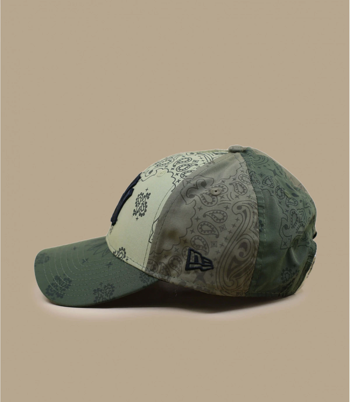 NEW ERA Casquette Paisley Print 940 NY Olive 5 NEW ERA Casquette Paisley Print 940 NY Olive – Image 3