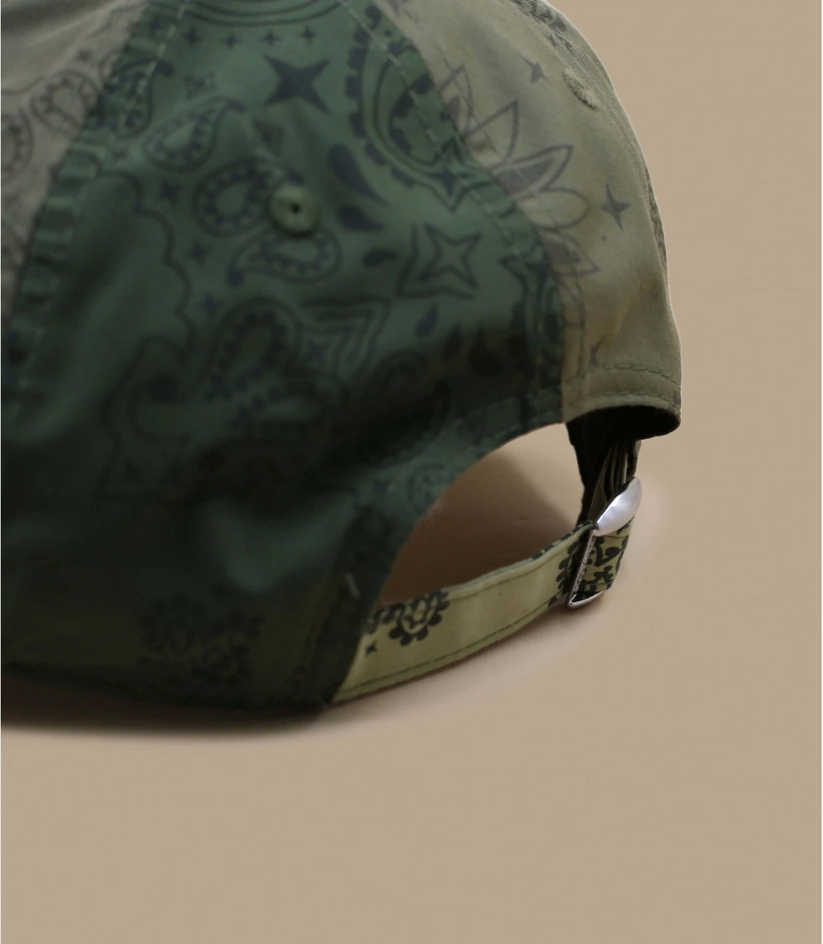NEW ERA Casquette Paisley Print 940 NY Olive 6 NEW ERA Casquette Paisley Print 940 NY Olive – Image 4