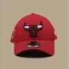 NEW ERA Casquette Side Patch 940 Bulls Red