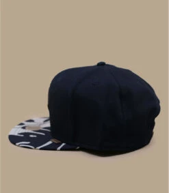 Casquette Snapback Big Aloha Rev. Blue -Monde Chapeau casquette snapback big aloha rev blue 3