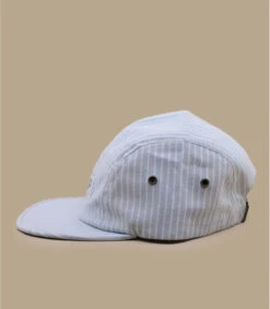 Casquette Stripe 5 Panel Blue 11 Casquette Stripe 5 Panel Blue -Monde Chapeau casquette stripe 5 panel blue 3