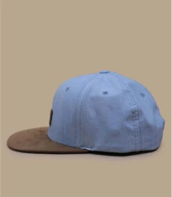 Reell Casquette Suede Wrinkle Blue -Monde Chapeau casquette suede wrinkle blue 3