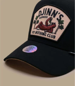 Casquette Trucker HFT DNC Sloth Black -Monde Chapeau casquette trucker hft dnc sloth black 2