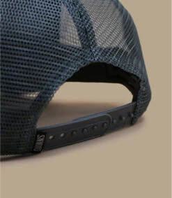 Casquette Trucker HFT Fine Herringbone Grey -Monde Chapeau casquette trucker hft fine herringbone grey 4