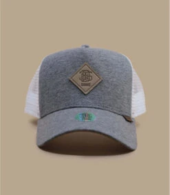 Casquette Trucker HFT Jersey Patch Grey Heather -Monde Chapeau casquette trucker hft jersey patch grey heather 1