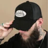 Von Dutch Casquette Trucker Logo Fur Black -Monde Chapeau casquette trucker logo fur black
