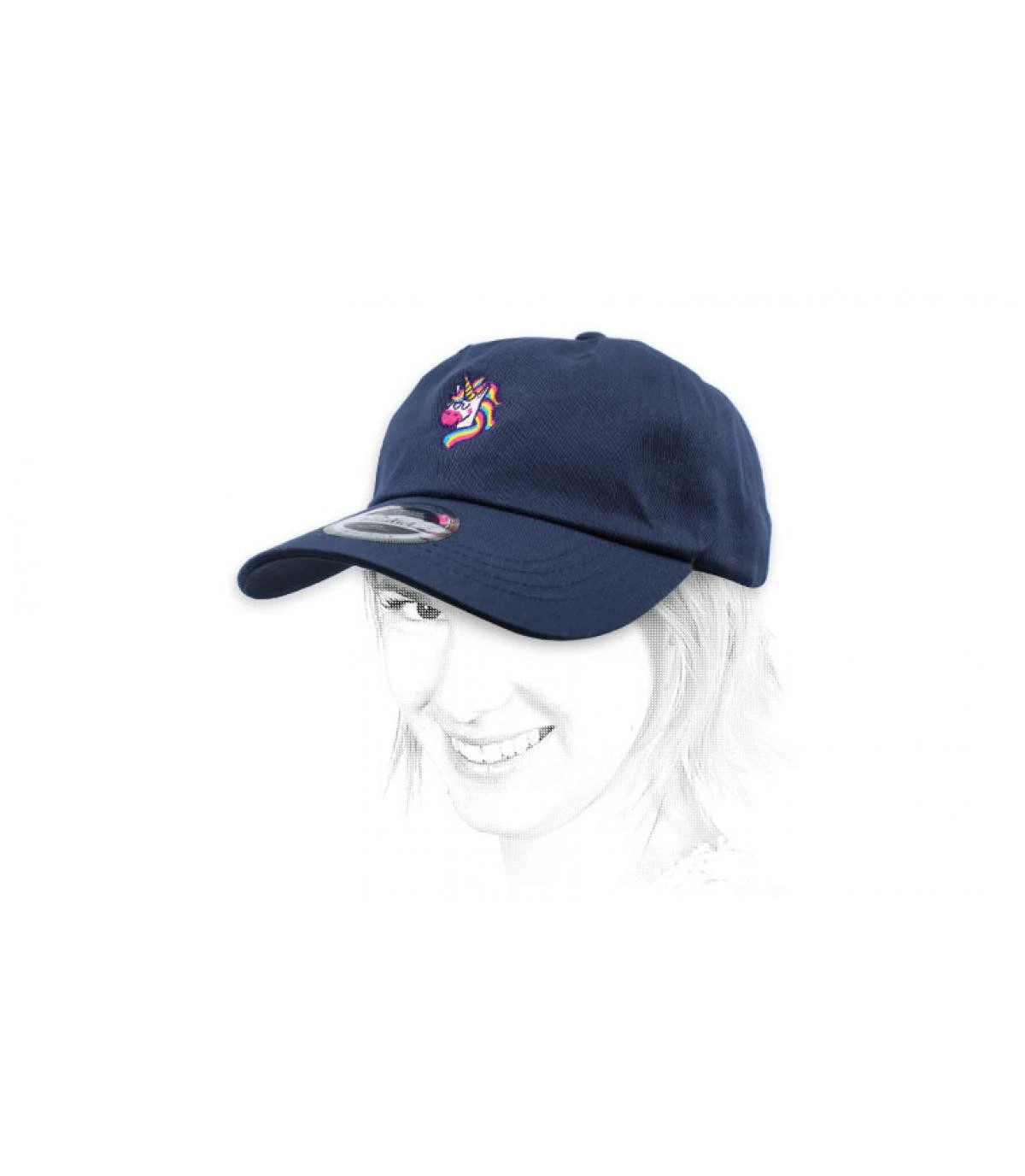 Casquette Unicorns Are Real Navy 3 Casquette Unicorns Are Real Navy