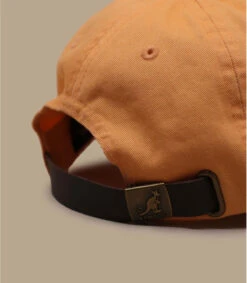 Kangol Casquette Washed Baseball Papaya Milk -Monde Chapeau casquette washed baseball papaya milk 4