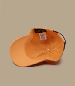Kangol Casquette Washed Baseball Papaya Milk -Monde Chapeau casquette washed baseball papaya milk 5