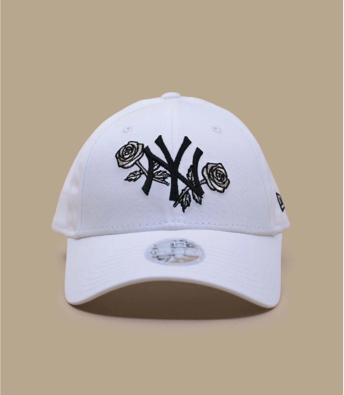 NEW ERA Casquette Wmn Floral Metallic 940 NY White 4 NEW ERA Casquette Wmn Floral Metallic 940 NY White – Image 2