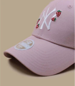 NEW ERA Casquette Wmn Strawberry 9Forty NY Pink -Monde Chapeau casquette wmn strawberry 9forty ny pink 2