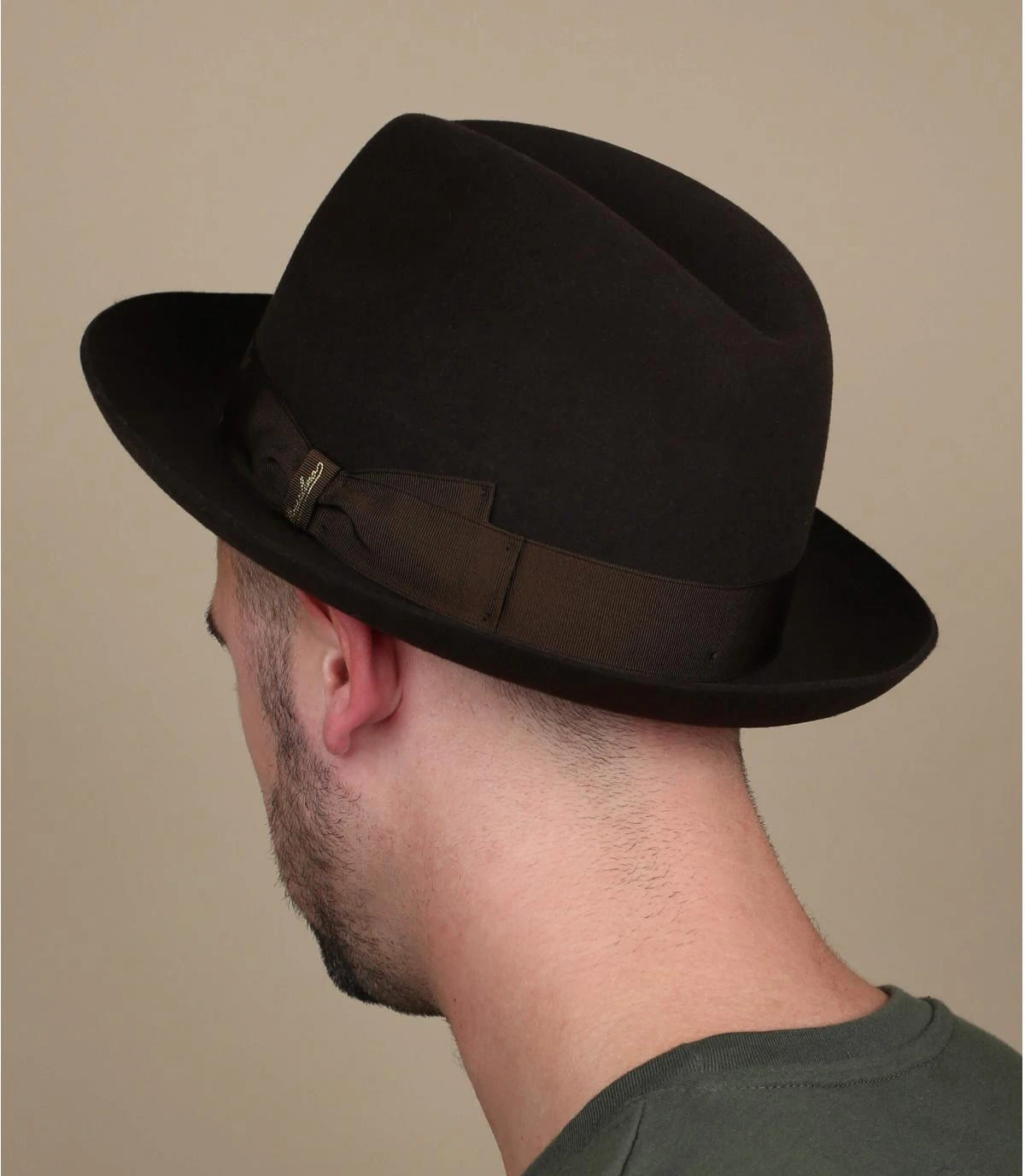 Borsalino Chapeau Feutre Lapin Marengo Marron 3 Borsalino Chapeau Feutre Lapin Marengo Marron