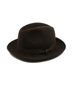 Borsalino Chapeau Feutre Lapin Marengo Marron 9 Borsalino Chapeau Feutre Lapin Marengo Marron -Monde Chapeau chapeau feutre lapin marengo marronBorsalino20