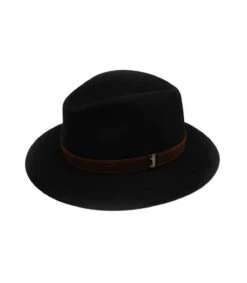 Borsalino Chapeau Feutre Lapin Noir 8 Borsalino Chapeau Feutre Lapin Noir -Monde Chapeau chapeau feutre lapin noir