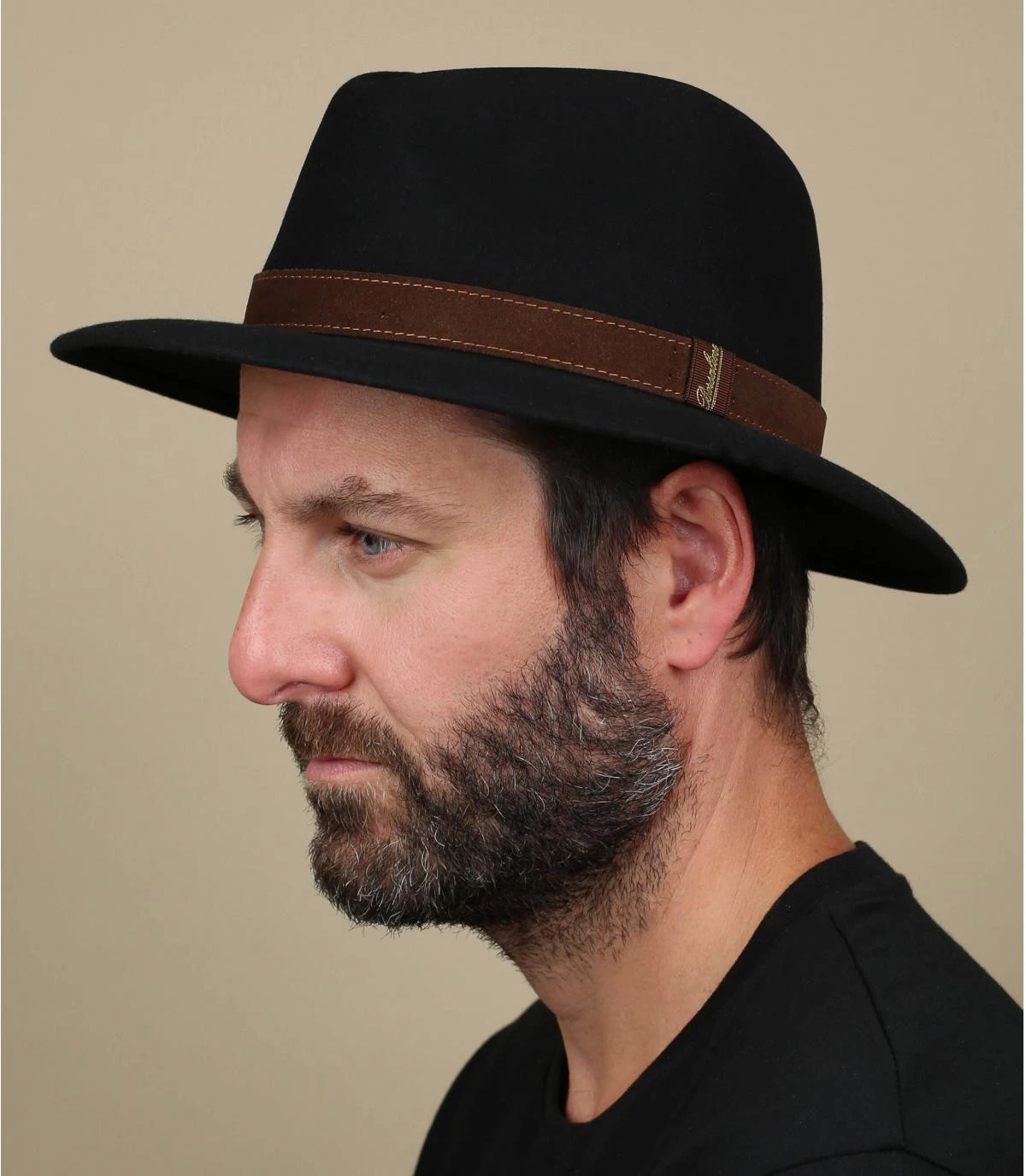 Borsalino Chapeau Feutre Lapin Noir 3 Borsalino Chapeau Feutre Lapin Noir