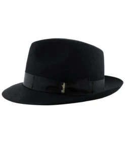 Borsalino Chapeau Feutre Lapin Marengo Noir -Monde Chapeau chapeau feutre marengo noirBorsalino20chapeau20feutre20lapin20noir