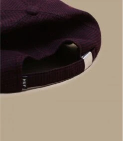 HUF Classic H Houndstooth Bloodstone 7 HUF Classic H Houndstooth Bloodstone -Monde Chapeau classic h houndstooth bloodstone 2