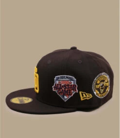NEW ERA Cooperstown Padres Multi Patch 59Fifty -Monde Chapeau cooperstown padres multi patch 59fifty 3