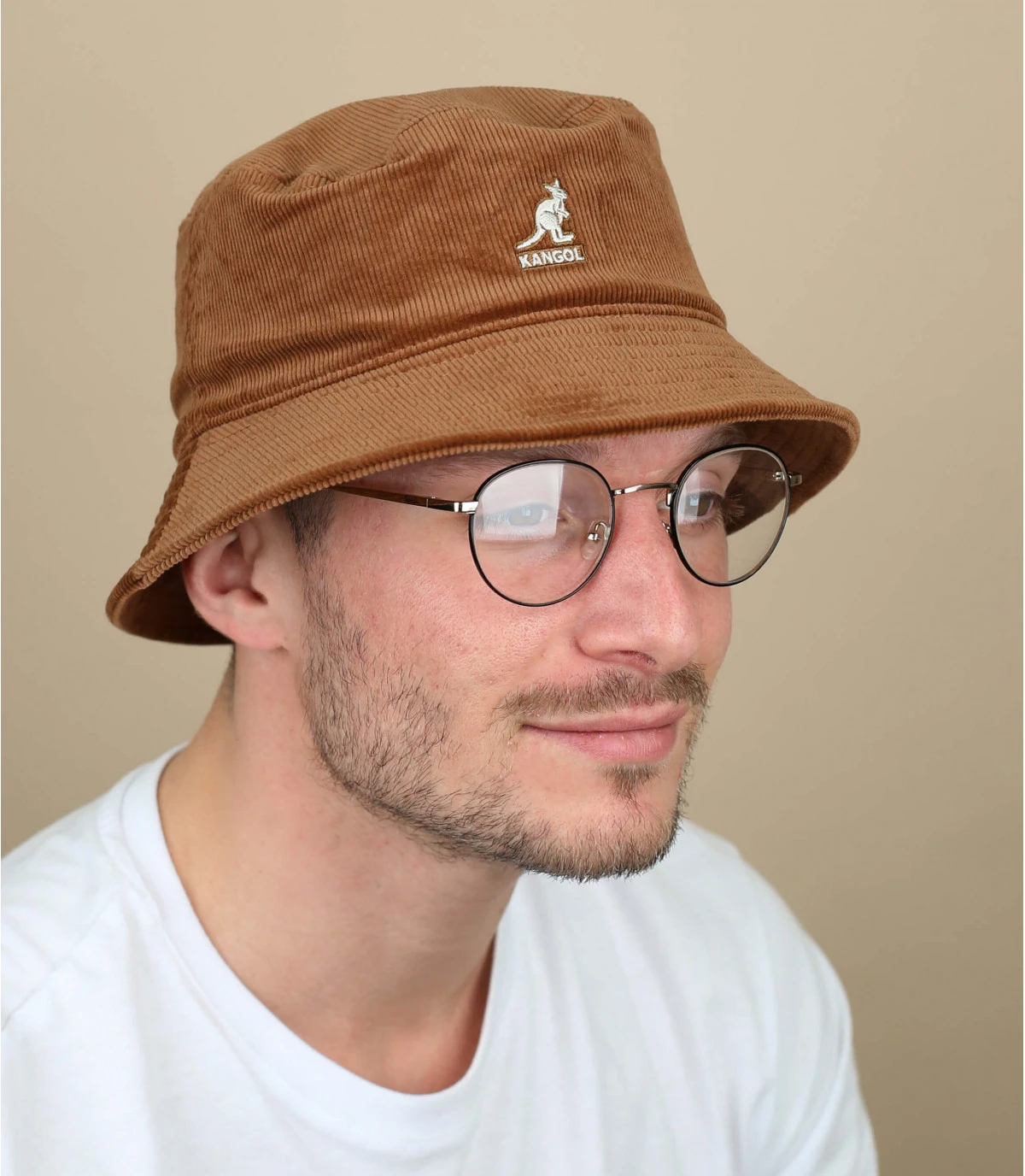 Kangol Cord Bucket Wood 3 Kangol Cord Bucket Wood