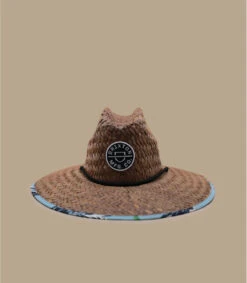 Brixton Crest Sun Hat Copper Canal Blue -Monde Chapeau crest sun hat copper canal blue 1