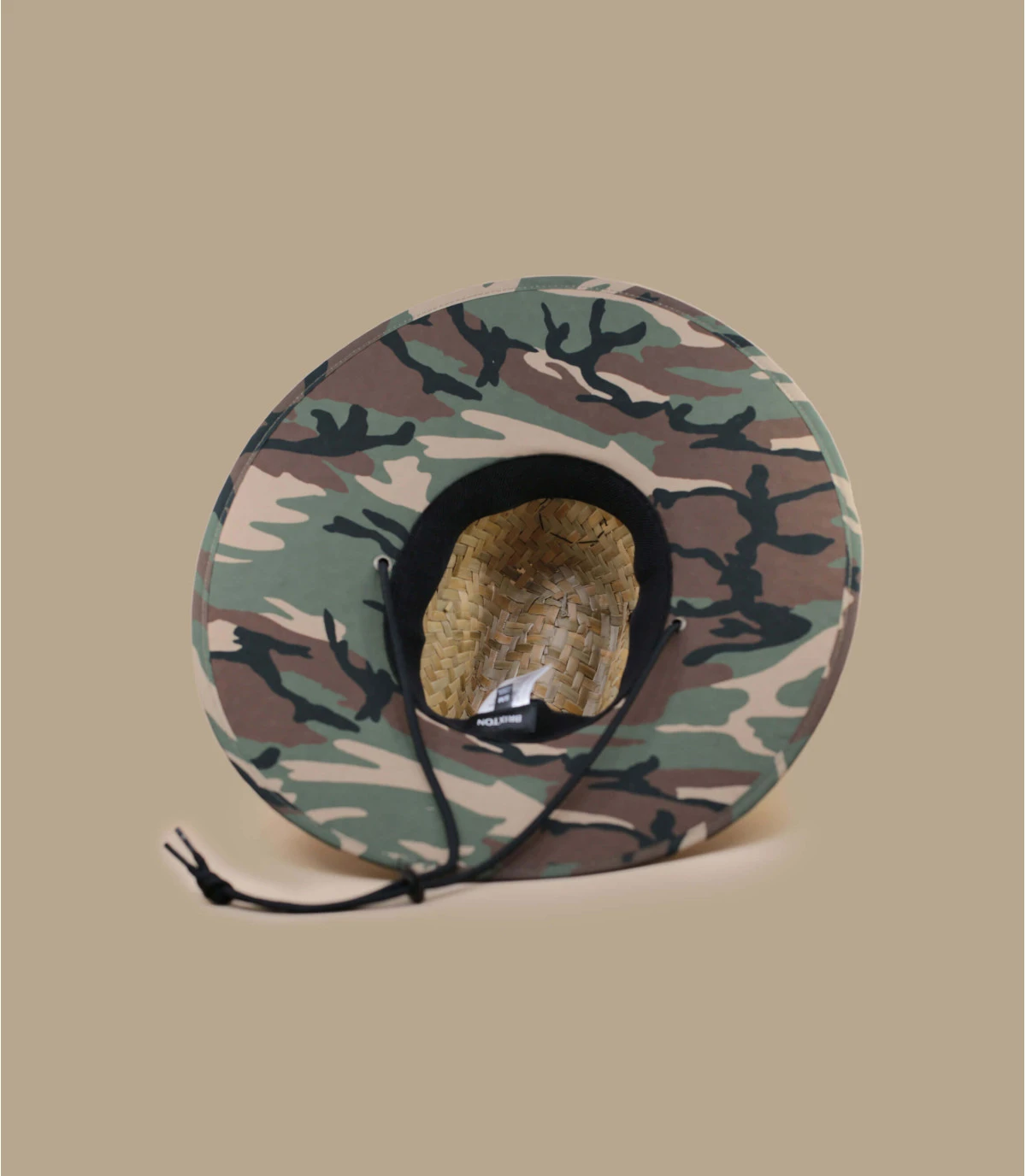 Brixton Crest Sun Hat Tan Camo Surplus 6 Brixton Crest Sun Hat Tan Camo Surplus – Image 4