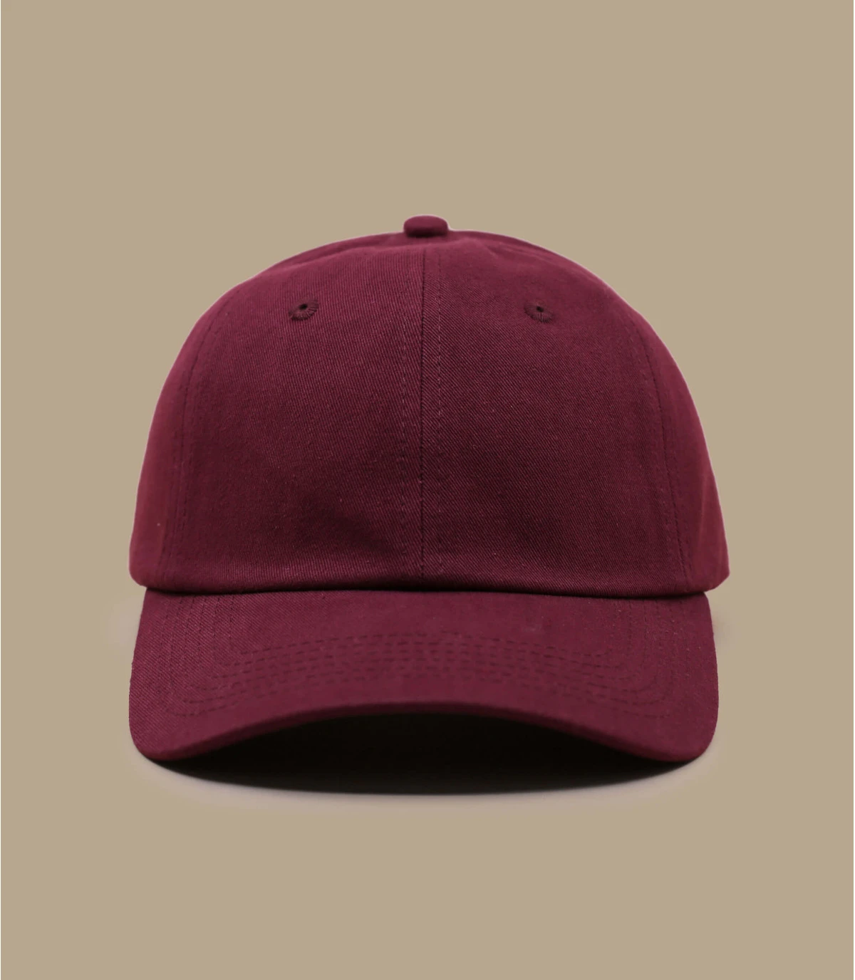 Dad Hat Blank Burgundy Washed 4 Dad Hat Blank Burgundy Washed – Image 2