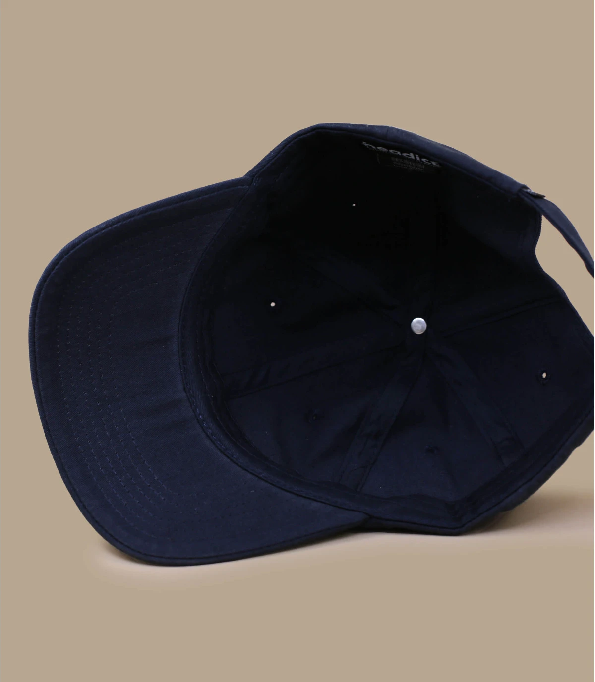 Dad Hat Blank Navy Washed 6 Dad Hat Blank Navy Washed – Image 4