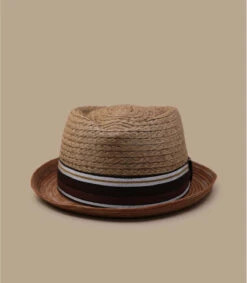 Diamond Raffia Brown -Monde Chapeau diamond raffia brown 1