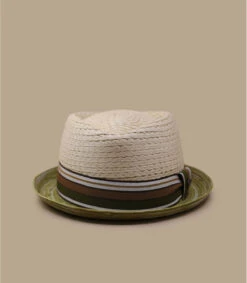 Diamond Raffia Green -Monde Chapeau diamond raffia green 2